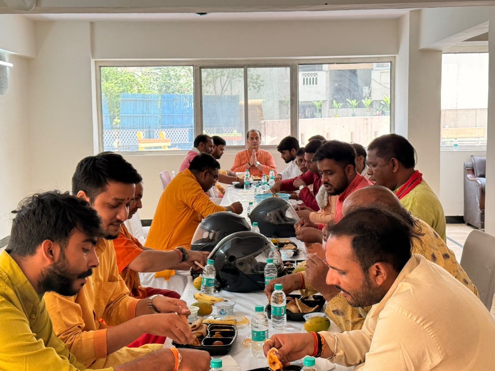 Meal for Pujaris - Dharmic Karye